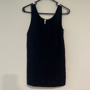 ♻️Skinny Tees Black Leopard Print Top